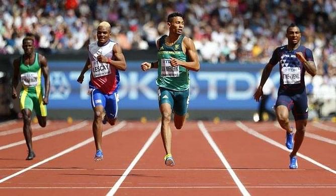 Athletics: Van Niekerk begins double-bid at a canter