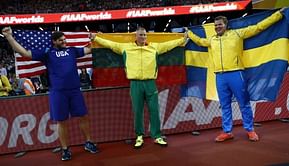 Gudzius earns stunning discus triumph for Lithuania