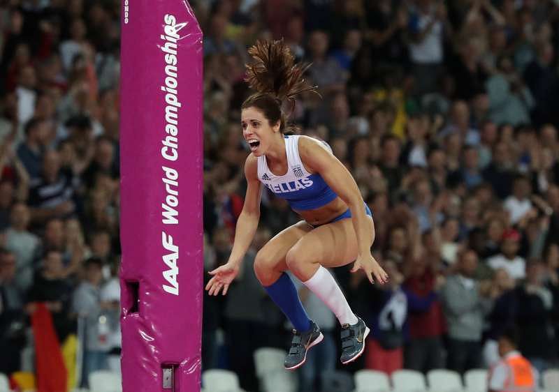 Athletics: Stefanidi completes collection of major pole vault titles