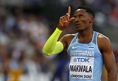 Athletics: Makwala pulls out of 200 metres, Weir fails to qualify