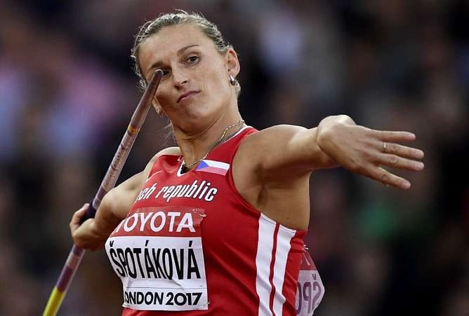 Spotakova reclaims world javelin title 10 years on