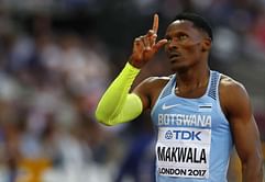 Athletics: Botswana's Makwala cleared to run in 200 metres