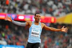 Athletics: Makwala reaches 200 metres final, Van Niekerk scrapes in