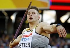 Vetter's huge throw sets up German javelin showdown