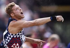 Athletics: Mayer takes early lead in decathlon