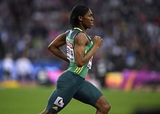 Athletics: Semenya strides smoothly into 800m final