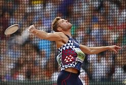 Athletics: Mayer's decathlon lead slashed by Freimuth after discus