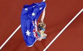 Athletics: Comeback queen Pearson roars to world 100m hurdles gold