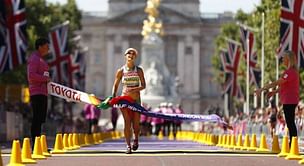 Athletics: Henriques breaks own world record to win women's 50km title
