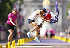 Athletics: Race walker Diniz becomes oldest world champion at 39