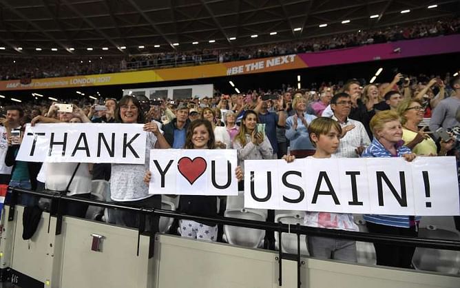 Athletics: Bolt vows 'never again' after emotional London farewell