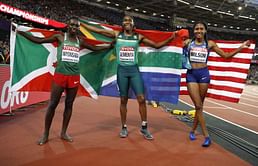Athletics: Semenya wins 800m gold; targets world record