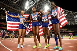 Athletics: U.S. reclaim 4x400m title, more injury woe for Jamaica