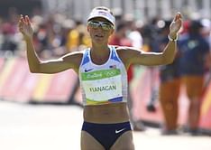 American distance runner Flanagan gets silver medal from 2008 Olympics