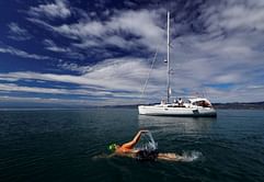 British-based trio complete ultimate trophy swim across Lake Geneva