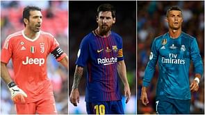 Buffon, Messi, Ronaldo up for UEFA Men's Player of the Year award