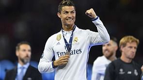 Cristiano Ronaldo back in training with Real Madrid