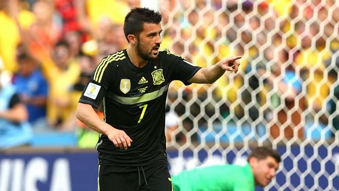 David Villa earns shock Spain recall at the age of 35