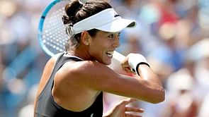 US Open favourite Muguruza cruises through first match