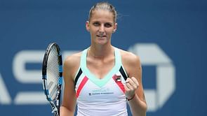 Pliskova rallies at US Open as Rogers makes history