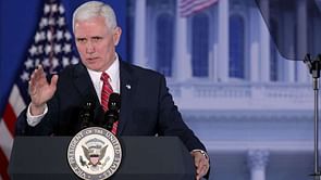 President Trump proud of VP Pence for leaving Colts game after players 'disrespect' flag