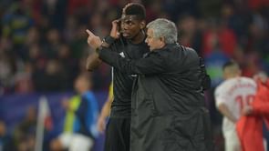 Mourinho hugs reporter for asking about McTominay instead of Pogba