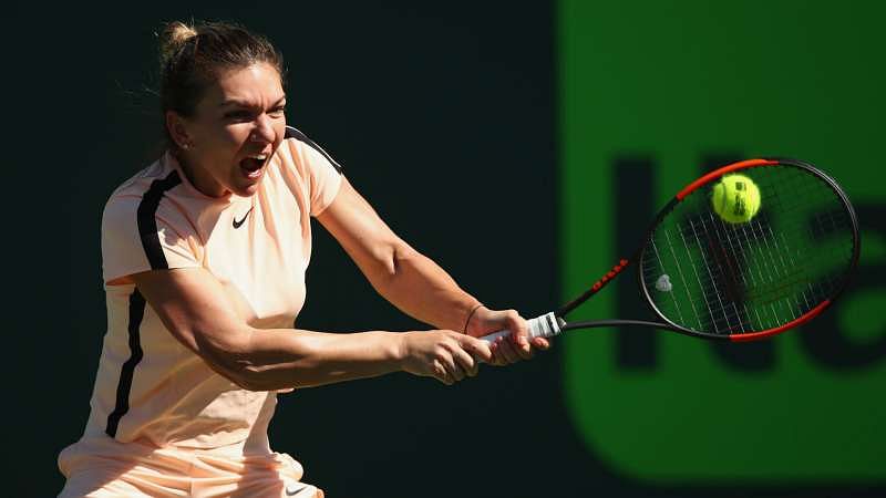 Ailing Halep Battles Past Dodin In Miami