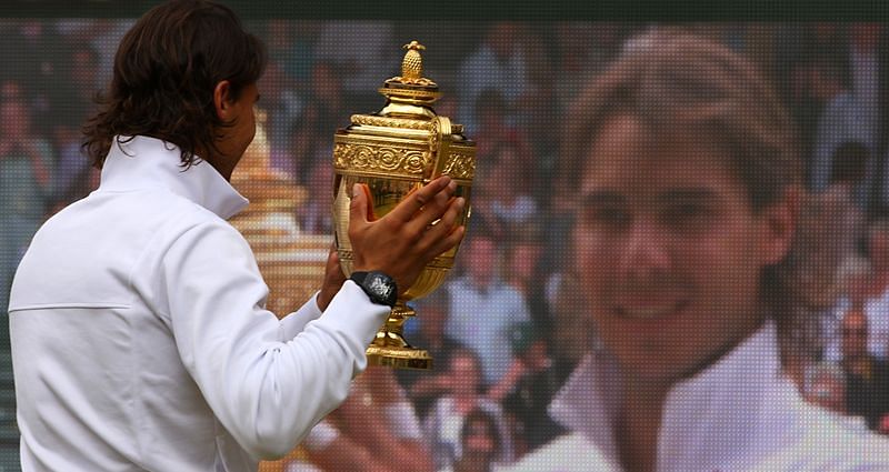 Rafael Nadal dispatched Thomas Berdych in straight sets towards his second Wimbledon title