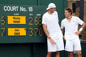 Isner and Mahut are still a part of conversation