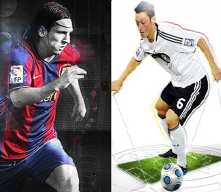 Lionel Messi vs Mesut Ozil