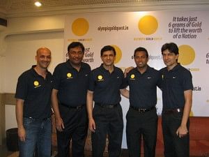 Olympic Gold Quest Team with the likes of Viren Rasquinha, Leander Paes and Geet Sethi