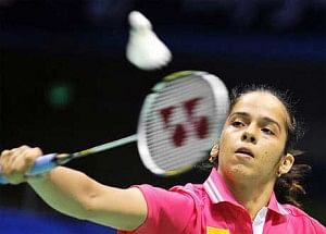 Saina in action