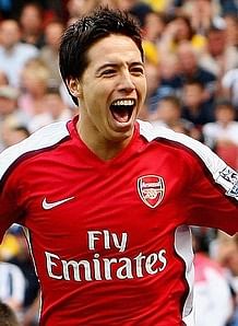 Samir Nasri too looked out of sorts