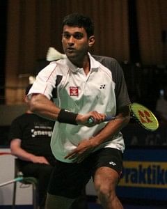 Valiyaveetil Diju International mixed doubles champion from India