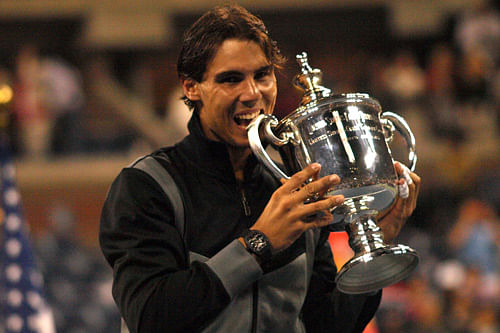 Rafael Nadal and his collection of Grand Slam titles