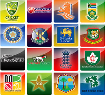 international cricket team logos