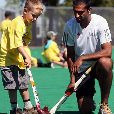 Field Hockey player