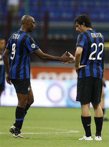 Samuel Eto&#039;o, Diego Milito