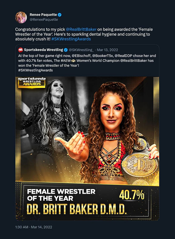 Wrestling Awards - Sportskeeda